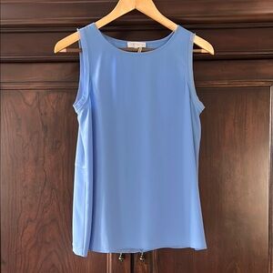 1.State Blue Sleeveless Top